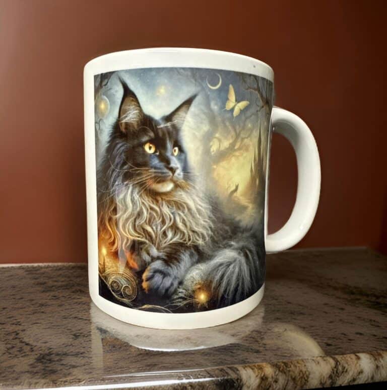 MUG chat Maine Coon