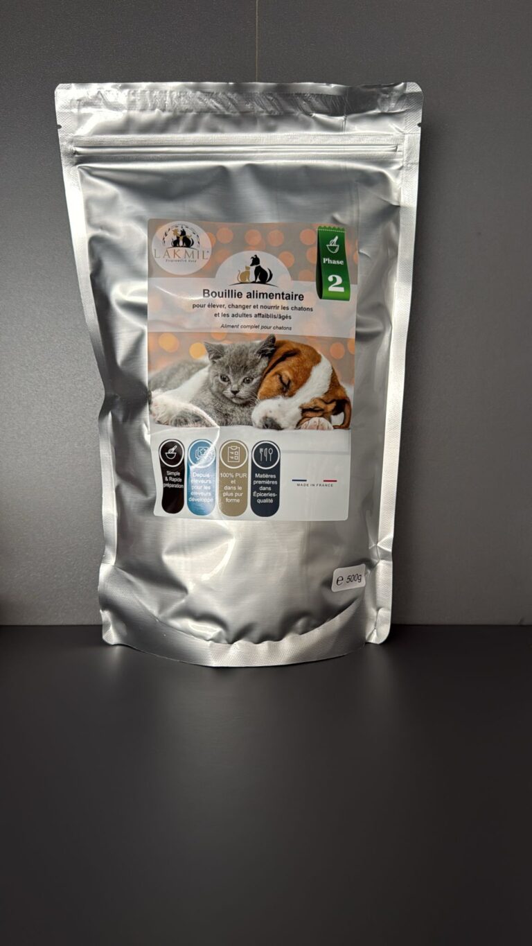 « NOUVEAU » Bouillie de lait de chèvre pour chaton (sevrage)